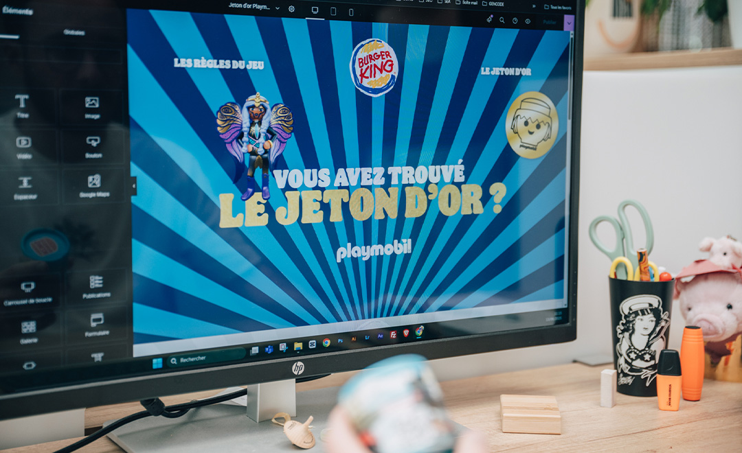 Site pour un jeu concours